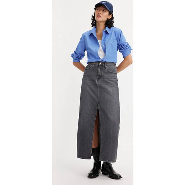 Lång rak kjol - Svart / Levi'S® Flexenture Seeker - 32