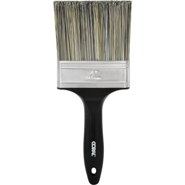 Coral 32300 Masonry Paint Brush, Black, 4 Inch / 100mm