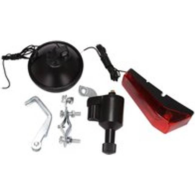 Motorized Bike Bicycle Friction Dynamo Generator Tail Light With Acessories