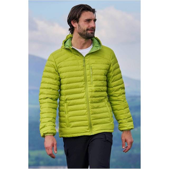 Mountain Warehouse Mens Henry II Extreme Down Filled Padded Jacket XXS lime