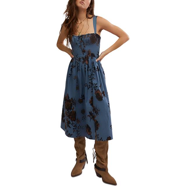 Free People Laters Baby Midi Dress
