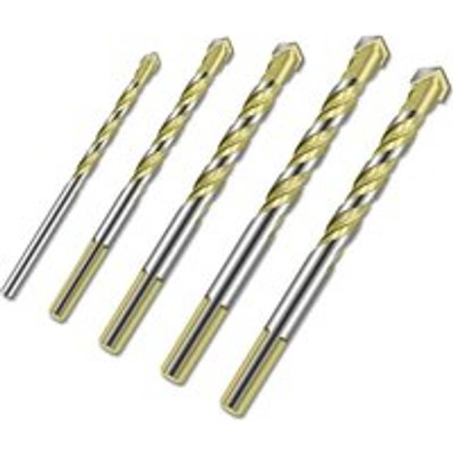 5/6/8/10/12mm Multi Glass Drill Bit Triangle-Bits Ceramic Tile Concrete Brick Metal Stainless Steel Wood Hole Tool