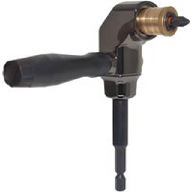 Tlily - Right Angle Drill Attachment, All Metal Body 90 Degree Adapter with Detachable Handle, Bit Corner