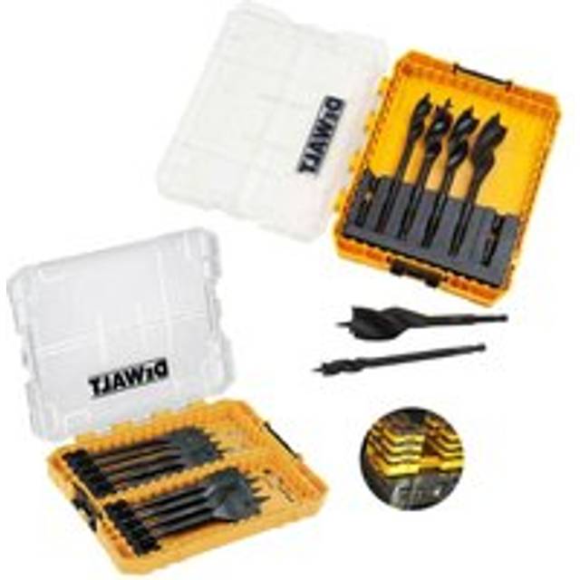DeWalt DT70751 Extreme Flat Wood Spade Bit Set 9 Piece & 6 Piece Set Auger Bit