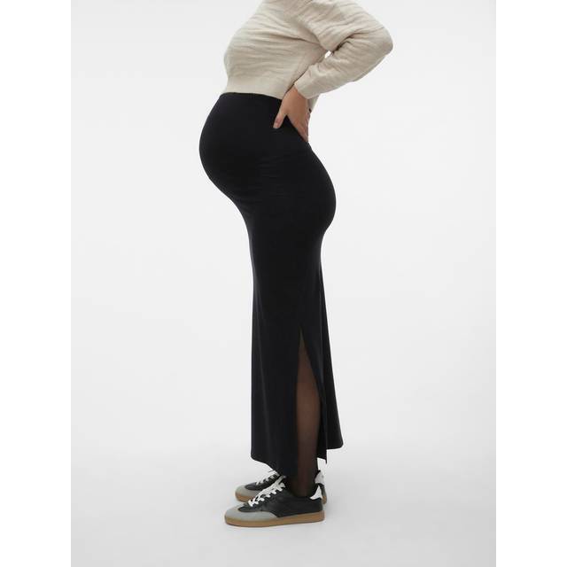 MAMALICIOUS mlemma Tube Maxi Skirt A. E. Noos |Svart |XL