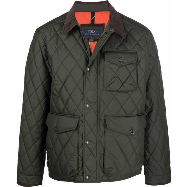 Polo Ralph Lauren - quilted beaton jacket - men - Cotton/Recycled Nylon/Recycled Polyester/Recycled Polyester - XXL - Green