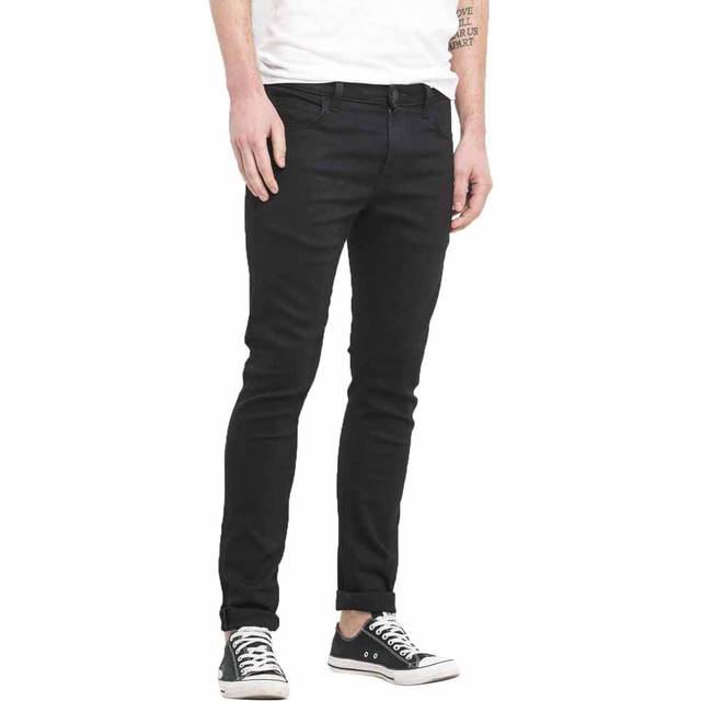 Lee Herr Malone Black Rinse Jeans, Svart sköljning (Yg47), 28W / 32L