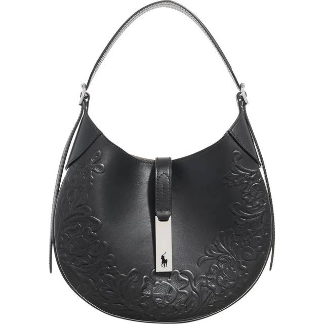 Polo Ralph Lauren Hobo Bags - Shoulder Bag Small - black - Hobo Bags for ladies - unisize
