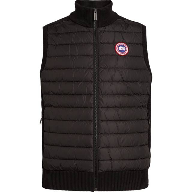 CANADA GOOSE Hybridge Knitted Vest - Black