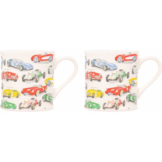 Set of 2 Vintage Cars Mollie Mug - Multi (star)