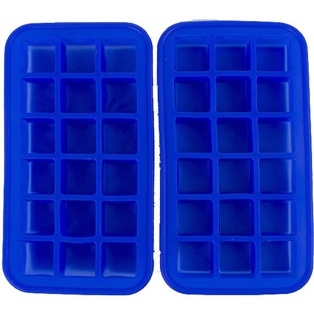 Lakeland 2 Silicone 18 Hole Ice Cube Freezer Trays