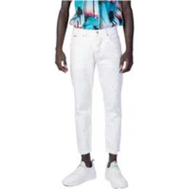 White Cotton Jeans & Pant - 52/36 (w38)