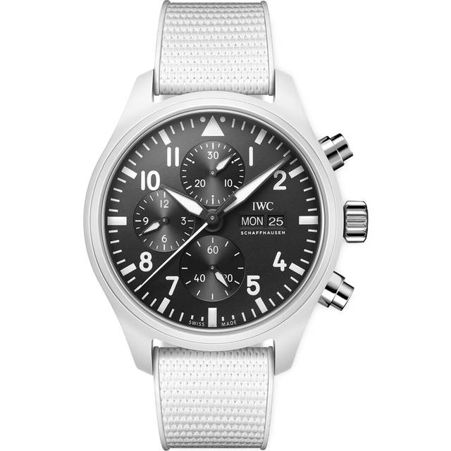 IWC Schaffhausen Ceramic Pilotâ€s Chronograph Top Gun Lake Tahoe Watch - Black - 45mm