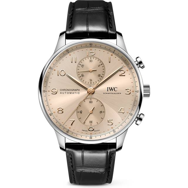 IWC Schaffhausen Stainless Steel Portugieser Automatic Watch - Beige - 41mm