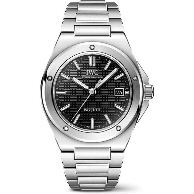 IWC Schaffhausen Stainless Steel Ingenieur Watch - Black - 40mm