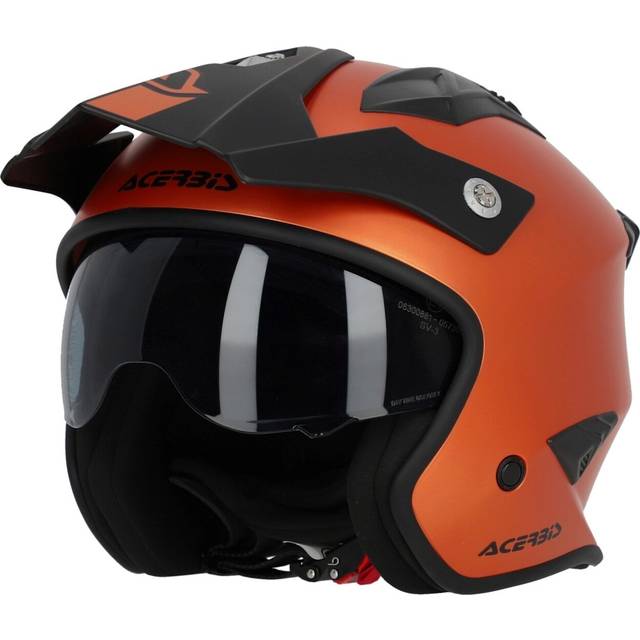 Acerbis Jet Aria Metallic Open Face Helmet OrangeXS (XS)