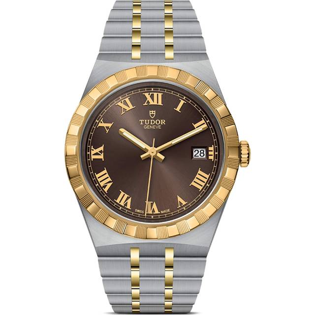 Tudor Royal Stainless Steel Watch - Brown - 38mm