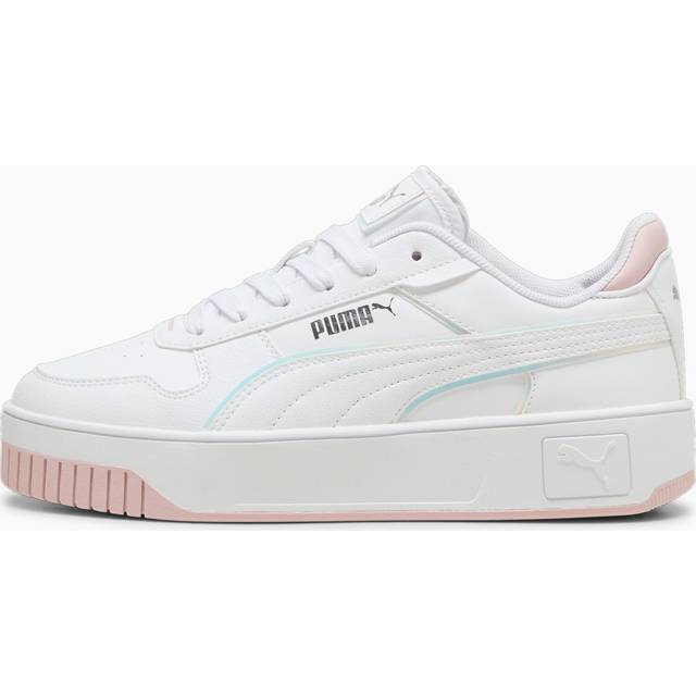 Women's Puma Carina Street Holo 2.0 Sneakers Youth, White, Size 35.5, Shoes