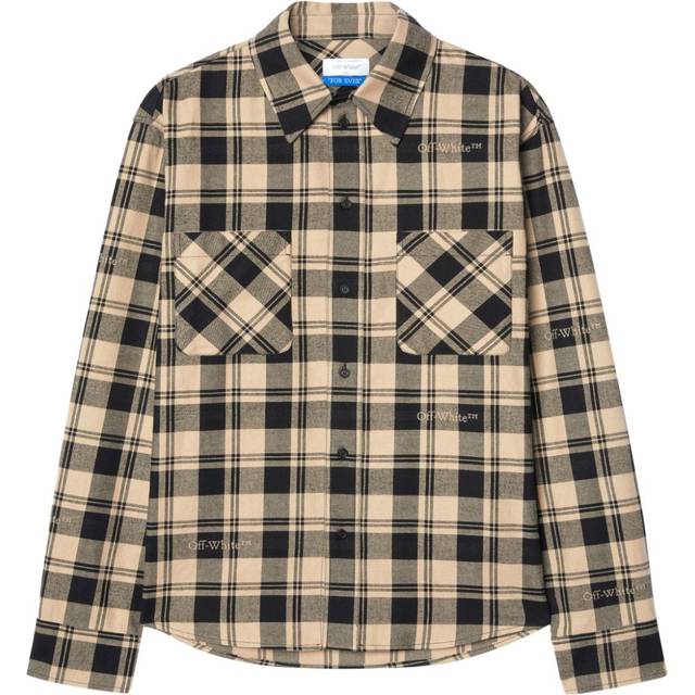 Checkered Flannel Shirt With Front Pockets size Xl (Xl)