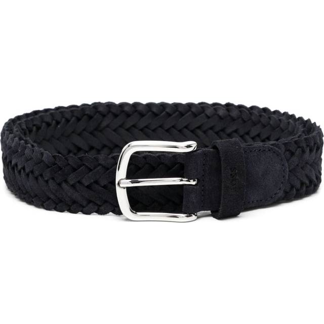 BOSS - Sash suede belt - men - CALFSKIN - 110 - Black
