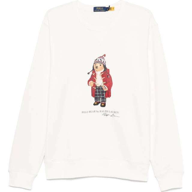 Polo Ralph Lauren - Polo-Bear sweatshirt - men - Cotton/Recycled Polyester - XXL - White