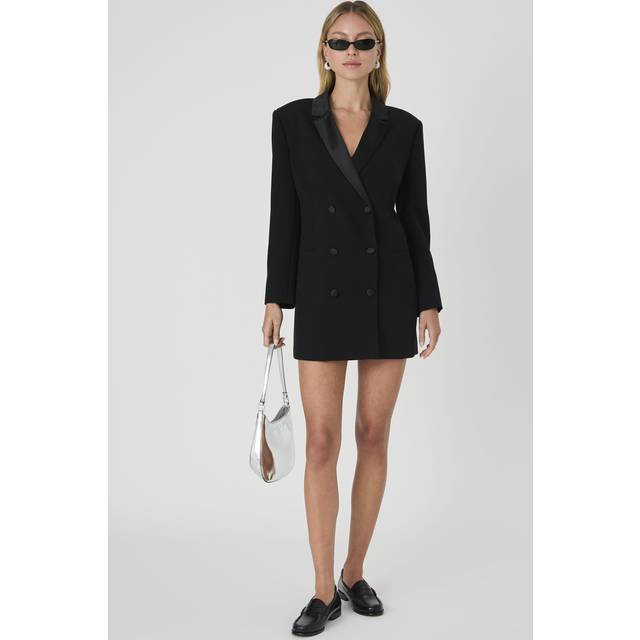 French Connection Azra Blazer Mini Dress, Black