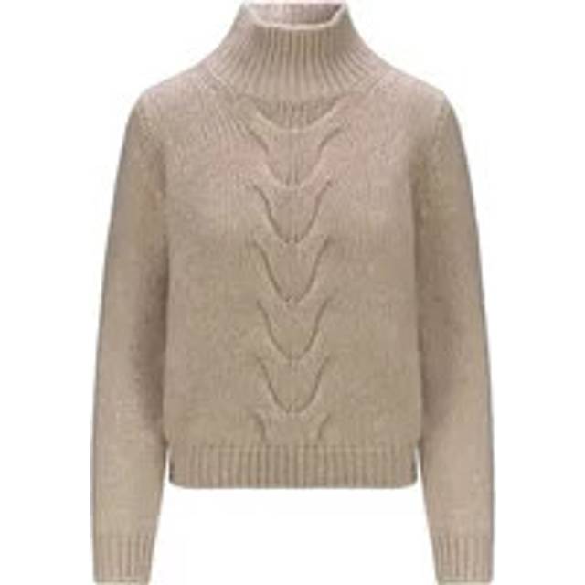 K-Way, Turtlenecks, female, Pink, M, Fuzzy Wool Merino Blend Jumper