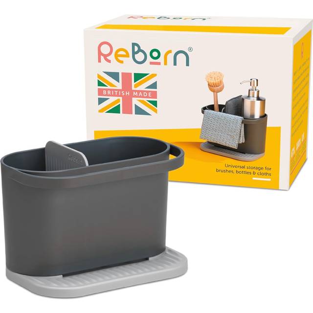 ReBorn Recycled Sink Tidy, Dark Grey