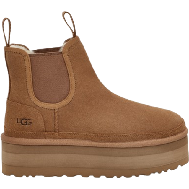 Neumel Platform Chelsea Shearling Boots - BEIGE - UGG continue to champion the brand's iconic aesthetic through new silhouettes, forever keeping comfort and feel in mind.