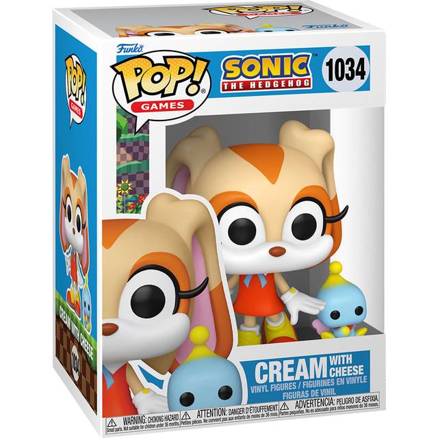 Funko Pop! Games - Sonic The Hedgehog #1034 Cream With Cheese