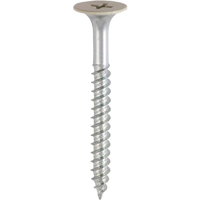 NKT Fasteners træbetonskrue 4,5 x 45 mm 200 stk. - hvid