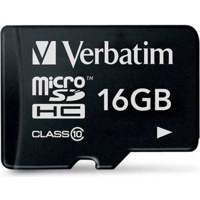 Verbatim MicroSDHC Class 10 16GB Memory Card 44010