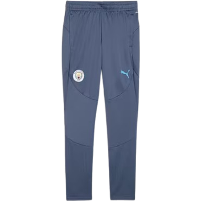 '24-'25 Man City Training Pants (Inky Blue) - Kids 26 Waist Polyester Manchester City Made By: Puma