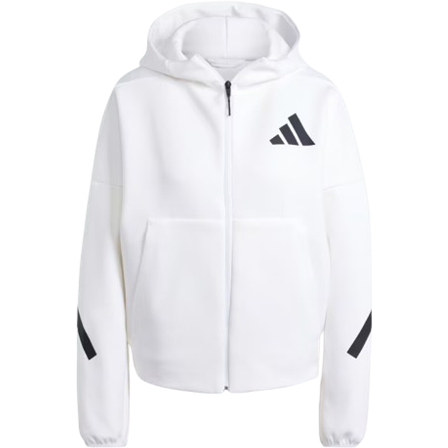 Women's full zip hoodie adidas Z.N.E. - Blanc