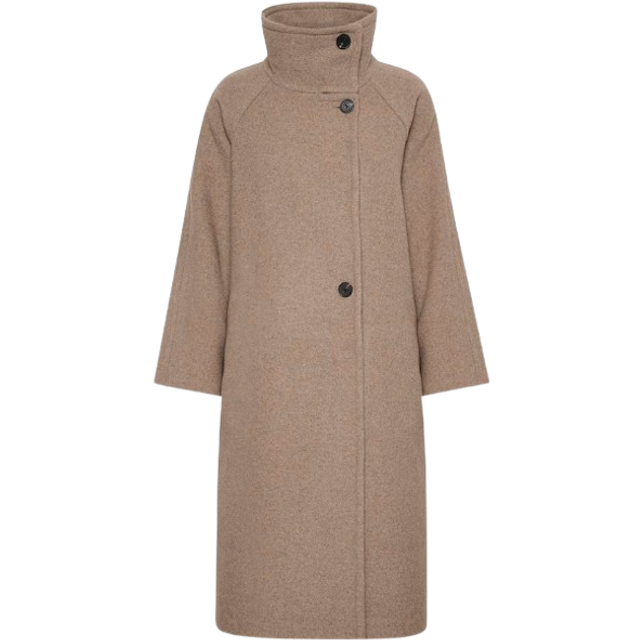 InWear - Kappa ThoraIW Collar Coat - Grå