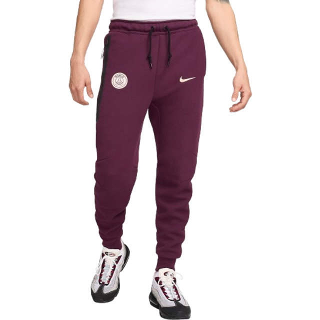 PSG Nike Tech Fleece Pant - Maroon