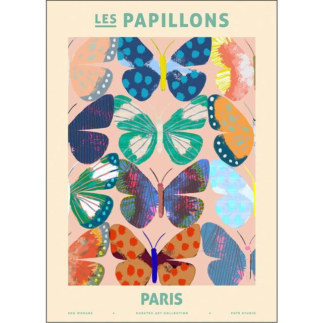 Poster & Frame - PSTR Studio poster 30x40 cm zoe les papillons paris