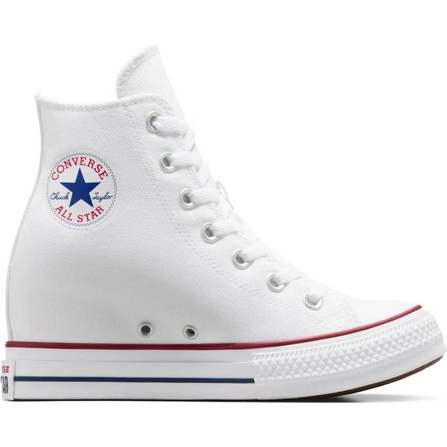 Converse All Star Classic Wedge Trainers in White