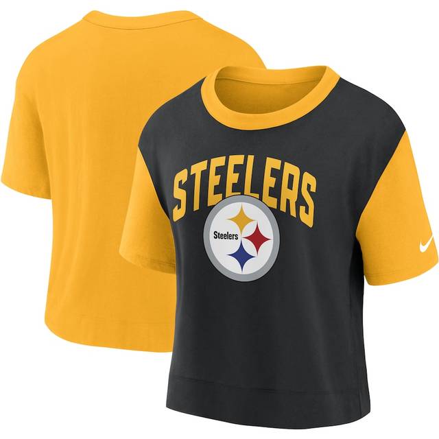 Pittsburgh Steelers Nike High Hip Fashion Top - Womens