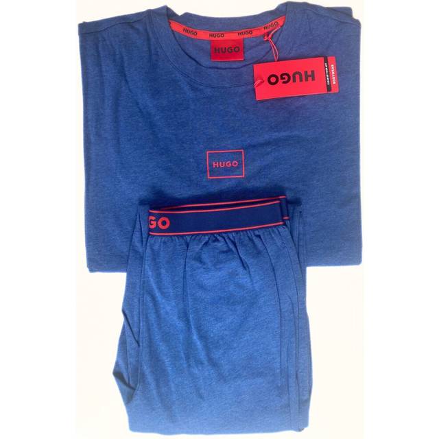 Hugo Boss Men's Laze Loungewear Set, Navy - Size: SMALL