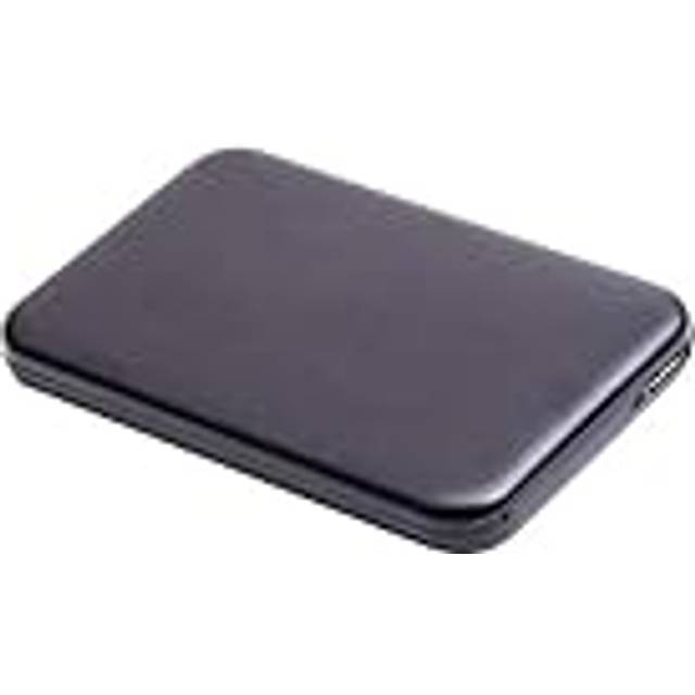 2,5-tums HDD extern hårddisk 2TB/160GB/80GB, metall bärbar USB 3.0 säkerhetskopieringslagring, lämplig för PC, skrivbord, bärbar dator, MacBook, Smart TV och andra enheter (500 GB, svart)