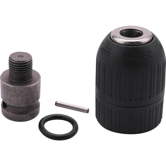 2-13mm 1/2-20UNF with 1/2 Chuck Adaptor Self-Locking Keyless Electric Drill Chuck for Impact Wrench Conversion Tools Set Holder