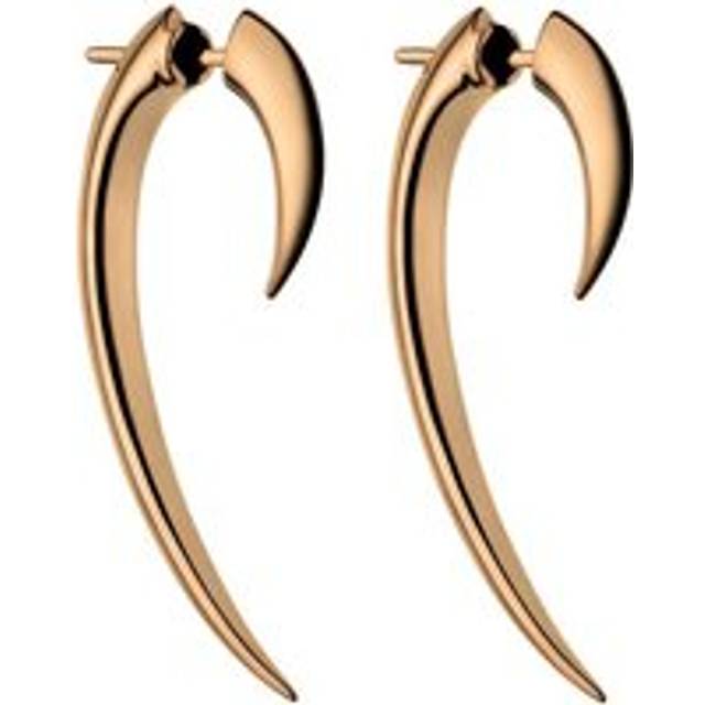 Shaun Leane Hook 18ct Rose Gold Plated Sterling Silver Size 1 Earrings D - Rose Gold