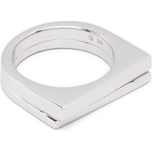 Tom Wood - Step L layered ring - unisex - Other fibres - 60 - Silver