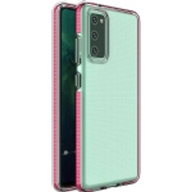 Spring TPU Gel Protective Mobilskal Galaxy A72 - Ljus Rosa