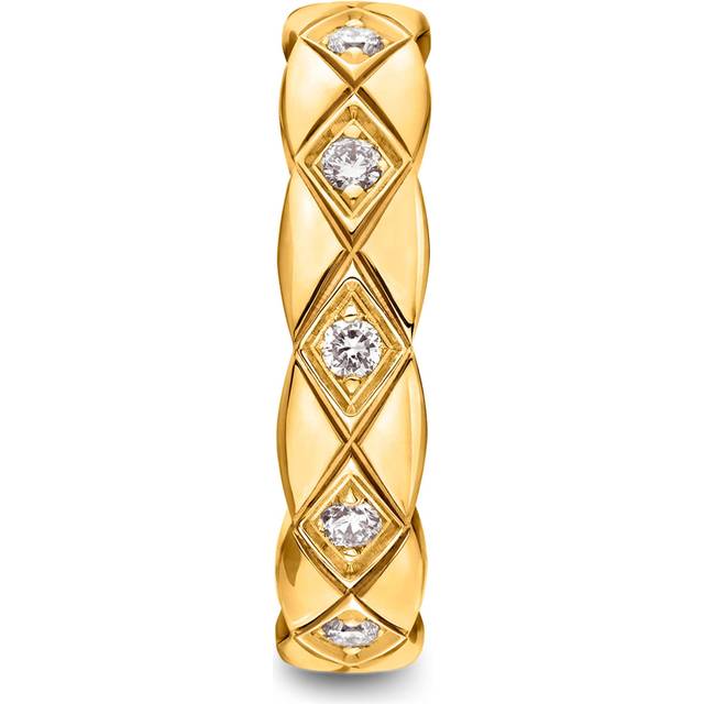CHANEL Yellow Gold and Diamond Coco Crush Single Earring - One size