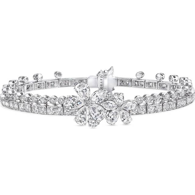 Graff White Gold and Diamond Carissa Bracelet - One size