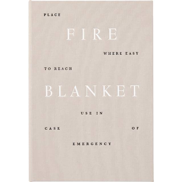 Printworks - Fire Blanket, Beige - Övriga accessoarer - Beige
