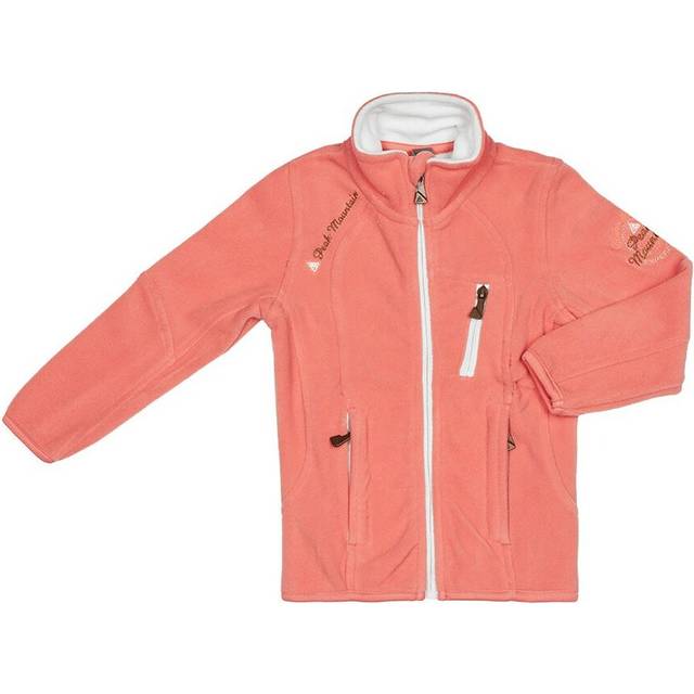Girl's fleece jacket Peak Mountain Gacalon - Orange - 14 years