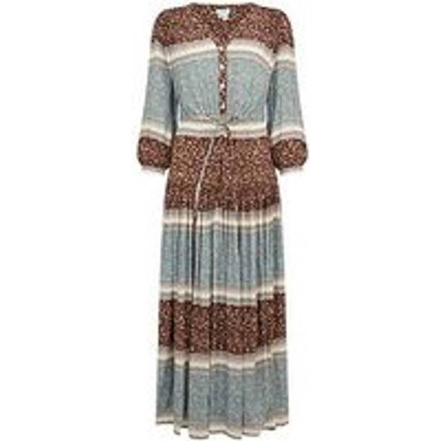 Ghost Elsa Floral Dress, Brown/Multi